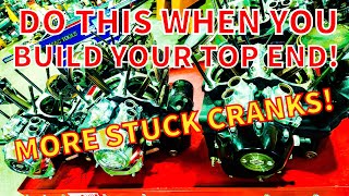 STICKY M8 CRANKSHAFTS A Harley Flywheel PSA  Baxters Garage [upl. by Sehcaep]