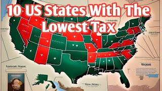 10 US States With The Lowest Tax Burdens On Residents  States with Low Taxes [upl. by Eirovi100]