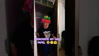 DEMONIO NO HAY PAPEL NO HAY PAPEL 💩😩🤣 abuelaibañez 💜Familiaibanez kendallibanezfypシ゚viral [upl. by Weixel892]