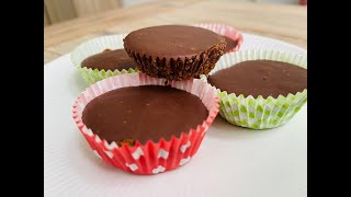 Chocolate ganache mini pies  easy to make  only 4 ingredients 😍 [upl. by Lahcsap]