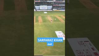 🦆 Sarfaraz Khan wicket out dismissal Today match  Ravindra jadeja wicket out dismissal  ind vs NZ [upl. by Vanessa]