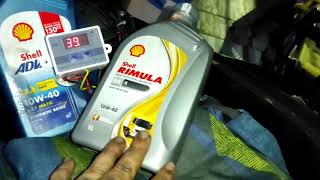 REVIEW OLI quotSESATquot SHELL RIMULA R4 X YAMAHA AEROX [upl. by Leima]