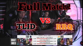 Final MPL Indonesia RRQ vs TLID season14 [upl. by Affay]