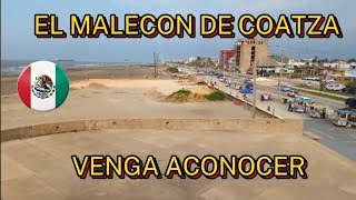 Asi es el malecon de coatzacoalcos ver [upl. by Yllek]