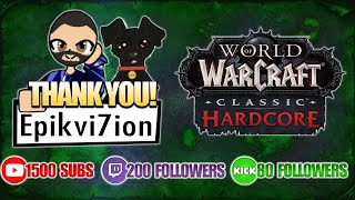 🌪️🪓 SOLO CYCLONIAN HC WARRIOR WW AXE🚀Pt17b☠️HARDCORE⚔️WARRIOR🌟LVL38✅🔜LVL40🌎WORLD OF WARCRAFT [upl. by Jeffers906]