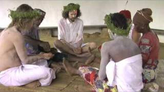 EBANDO Bwiti Cucumber Ceremony Initiation Rite [upl. by Einaj]