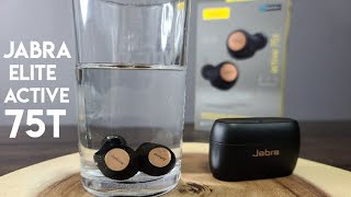 Jabra Elite Active 75t Review  The Best Earbuds Just Got Waterproof [upl. by Ahsaetan]