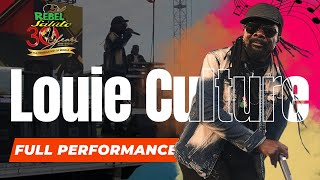 Louie Culture  Amazing Performance  Rebel Salute 2024  Full Performance [upl. by Elleinwad391]