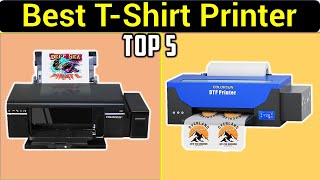 🤷‍♂️Best TShirt Printer in 2024  Top 5 Best Printer For TShirts [upl. by Ainyt804]