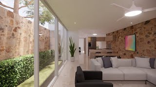 Te sorprenderá el diseño interior de esta casa pequeña y minimalista [upl. by Thunell977]