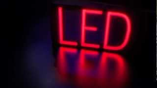 Create custom neon LED signs with SpellBrite interchangeable LED letters [upl. by Roley]