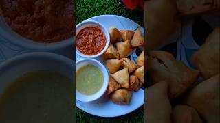 🤤quotThese crispy and delicious mini samosas are perfect for any occasion shorts food 😜 [upl. by Nonad]