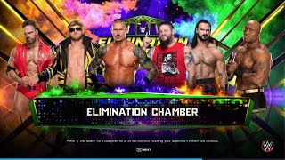 WWE 2K23  Elimination Chamber Mens Predicted [upl. by Vanthe556]