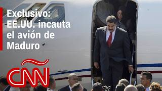 Estados Unidos incauta el avión del presidente de Venezuela Nicolás Maduro en República Dominicana [upl. by Ettellocin432]