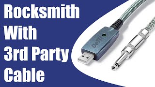 PC Use a ThirdParty Cable with Rocksmith 2014 Remastered [upl. by Michaela]