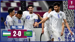 AFCU23  QFinal  Uzbekistan 2  0 Saudi Arabia [upl. by Lindsley36]