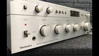 TECHNICS SU8088 good integrated amplifier power 80wrmsx4 [upl. by Coffee]