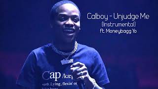 Calboy  Unjudge Me ft Moneybagg Yo Instrumental [upl. by Lukey]