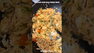 Prawn and egg fried rice [upl. by Schaffer]