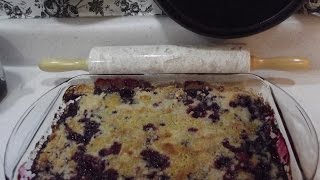 Blackberry Cobbler 100 Year Old Recipe  Extra Yummy  The Hillbilly Kitchen [upl. by Williamsen]