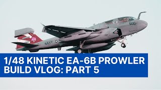 148 Kinetic EA6B Prowler Build Series  Part 5 Weathering [upl. by Nimesh727]