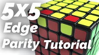 5x5 Edge Parity Tutorial [upl. by Yenattirb]