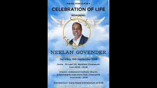 Celebration of Life Honoring Late Neelan Govender [upl. by Gram165]