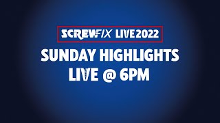 Screwfix Live 2022  Sunday 25th Sept [upl. by Enomys]