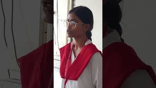 The Road Not Taken  poem Recitation by Ayushi Raj Dr GLDUTTA DAV PUBLIC SCHOOL [upl. by Ahseetal]