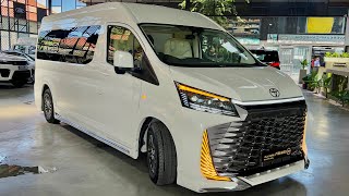 2025 Toyota Hiace Caesar Crown Body kite Modifies Luxury Limited Edition Hiace [upl. by Geralda]