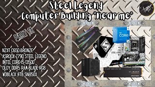 PART 1A LIVE  Steel Legend Computer Build Near Me  Friday Oct 27 2023 at 1p PT  4p ET [upl. by Nnylatsyrc331]