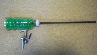 How to Make a Full Auto Airsoft Machine Gun from a Soda Bottle [upl. by Icyaj861]