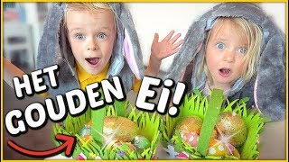 DE PAASHAAS CHALLENGE 🐰  Bellinga Familie Vloggers 1336 [upl. by Iene511]