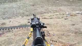 Shooting a Hotchkiss Portative MK1 762x54R Conversion [upl. by Eyla]