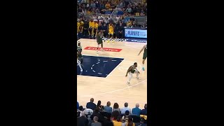 Pascal Siakam gets Td up for staring down Bobby Portis after a dunk shorts [upl. by Aerol836]