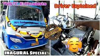 TNSTC Villupuram 😍New Model Moffusil Bus🚍Features explained by Driver🚍🔥 [upl. by Llennoc]