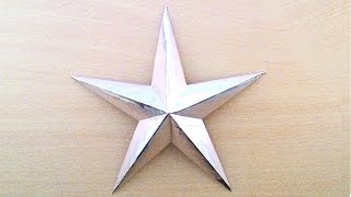 How to make Fivepointed starsทำดาว 5 แฉก [upl. by Nancy843]