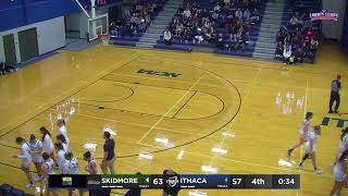 Ithaca Womens Basketball vs Skidmore [upl. by Aznaed]