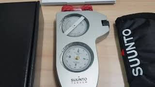 suunto Tandem compass amp clinometer [upl. by Dalury]