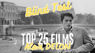 TOP 25 de ALAIN DELON Greatest Hits BLIND TEST 106 [upl. by Gregg696]