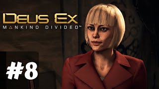 Deus Ex Mankind Divided Walkthrough Gameplay Part 8  SMO7 Fade to Black [upl. by Etnod145]