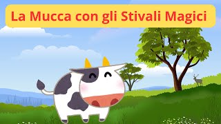 🐄✨ La Mucca con gli Stivali Magici 🥾🌟 [upl. by Ahsitil]