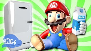 SMG4 Mario Goes to the Fridge to Get a Glass Of Milk [upl. by Lean]