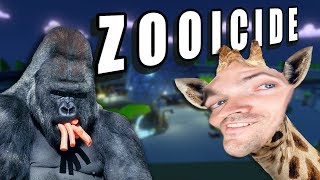 ANIMAL CRUELTY  Zooicide Gameplay [upl. by Auqeenahs]