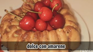 Dolce con amarene senza LIEVITO [upl. by Yoral]