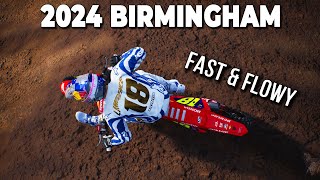 Fast amp Flowy 2024 Birmingham Supercross Has The Quads [upl. by Alessandro]