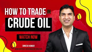 How To Trade in Crude Oil  Powerful Trading Strategy For Crude oil  trading  stockmarket [upl. by Gotthard548]