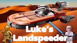 LEGO Star Wars Luke’s Landspeeder Soon To Retire JuiceBricks [upl. by Akili]