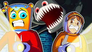 5 Idiots Played The SCARIEST Roblox Game Again [upl. by Lanny]