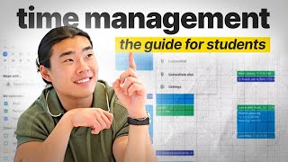 The BEST SYSTEM To Manage Your Time as A STUDENT [upl. by Aicilak]